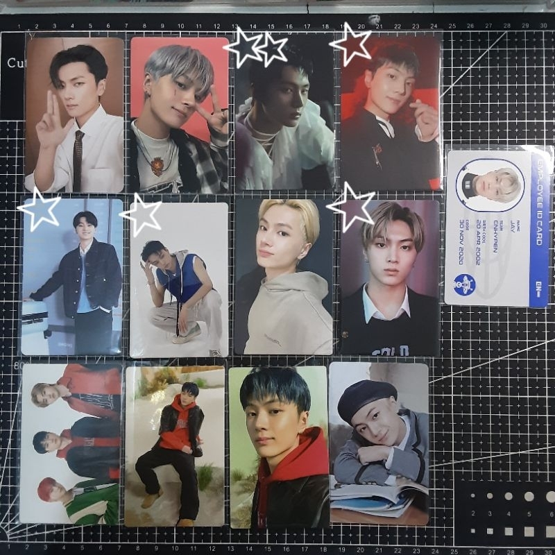 Jual PC PHOTOCARD ENHYPEN JAY TC KONSEP ENVER M MDO TC EN CONNECT MDO