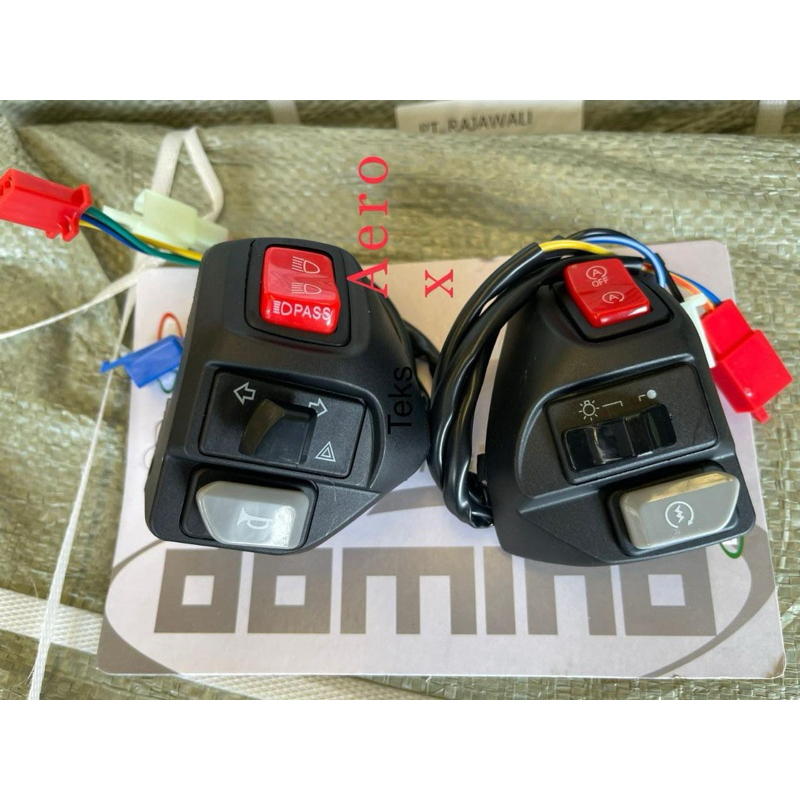 Jual Saklar Domino Mio Set Kiri Kanan Hazard Only Mio Mio J Mio Sporty