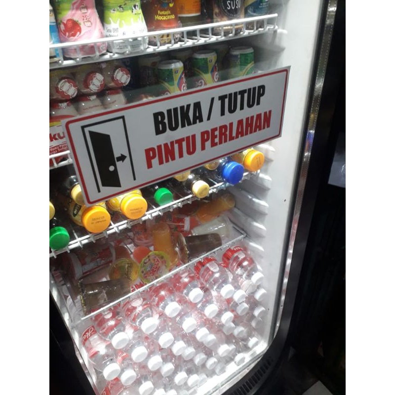 Jual Stiker Buka Tutup Pintu Pelan Pelan Shopee Indonesia