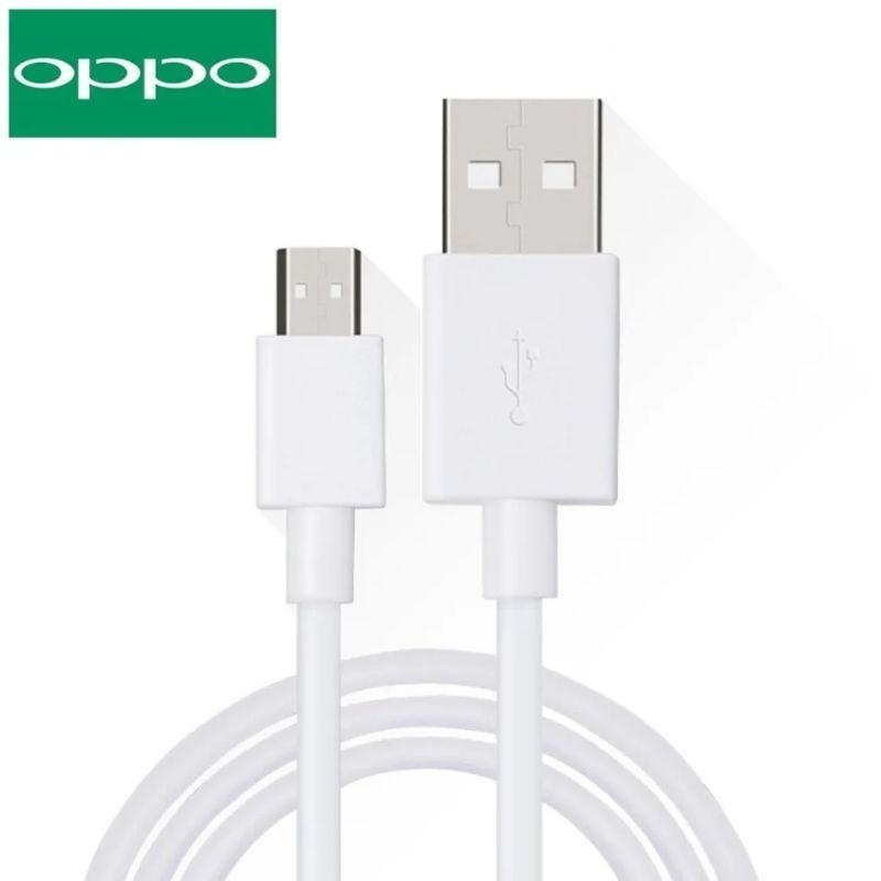 Jual Kabel Data Oppo VOOC Fast Charging Micro USB Original Shopee