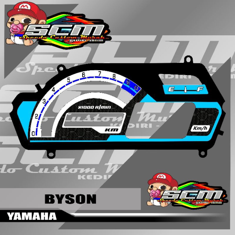 Jual Papan Panel Speedometer Yamaha Byson Panel Spidometer Custom