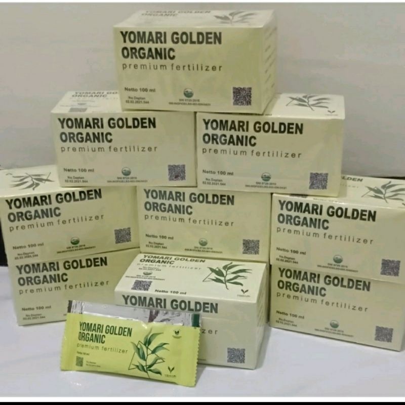 Jual Pupuk Yomari Golden Organic Premium Fertilizer Box Isi