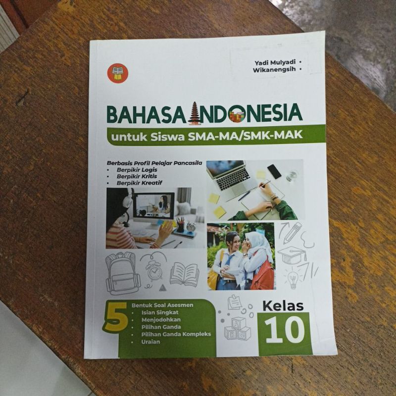 Jual BUKU BEKAS BAHASA INDONESIA UNTUK SISWA SMA MA SMK MAK KELAS