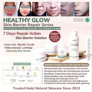 Jual Zalfa Natural Paket Healthy Glow Skin Barier Repair Series