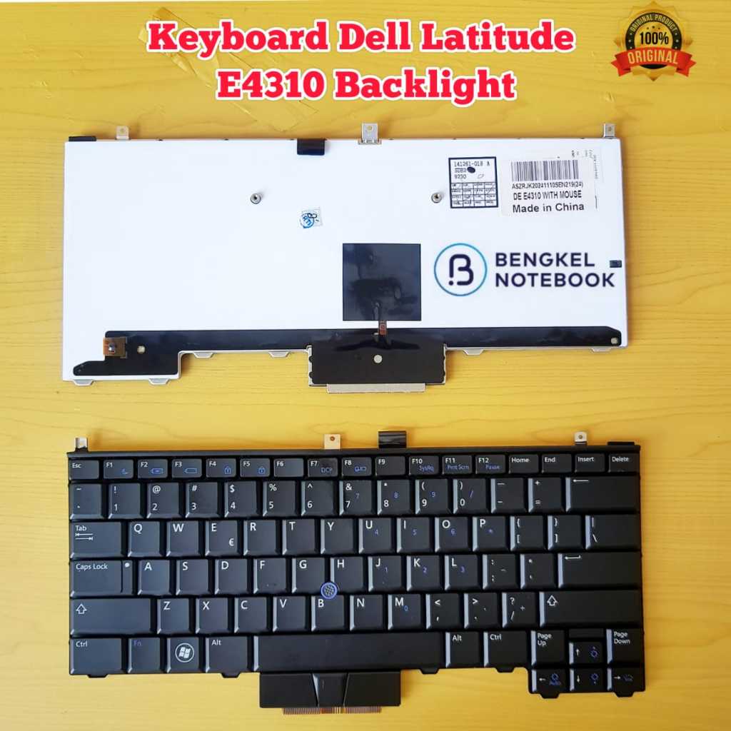 Jual Keyboard Dell Latitude E4310 P6VGX 0P6VGX Pointer Backlight