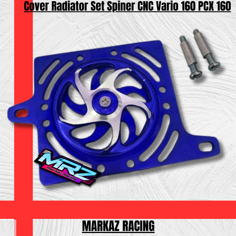 Jual Cover Radiator Spiner Spinner Putar Honda Vario 160 PCX 160 Bahan