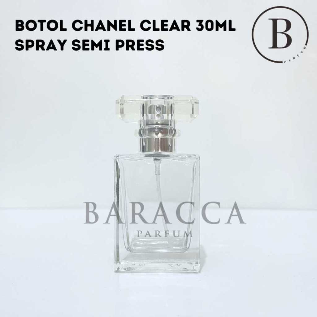 Jual Botol Parfum Chanel Ml Semi Press Clear Botol Parfum Kosong