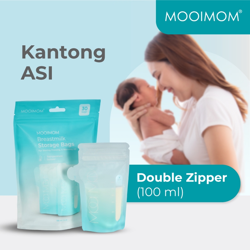 Jual MOOIMOM Kantong ASI 100ml Breastmilk Storage Bags 30pcs 30pcs