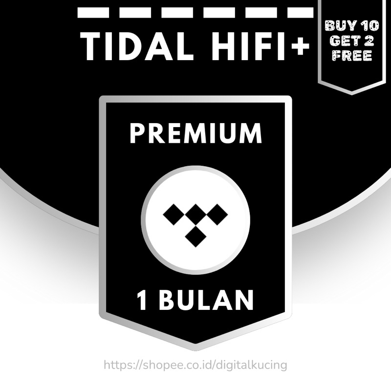 Jual Tidal Hifi Premium Bulan Termurah Anti Eror Tinggal Pakai