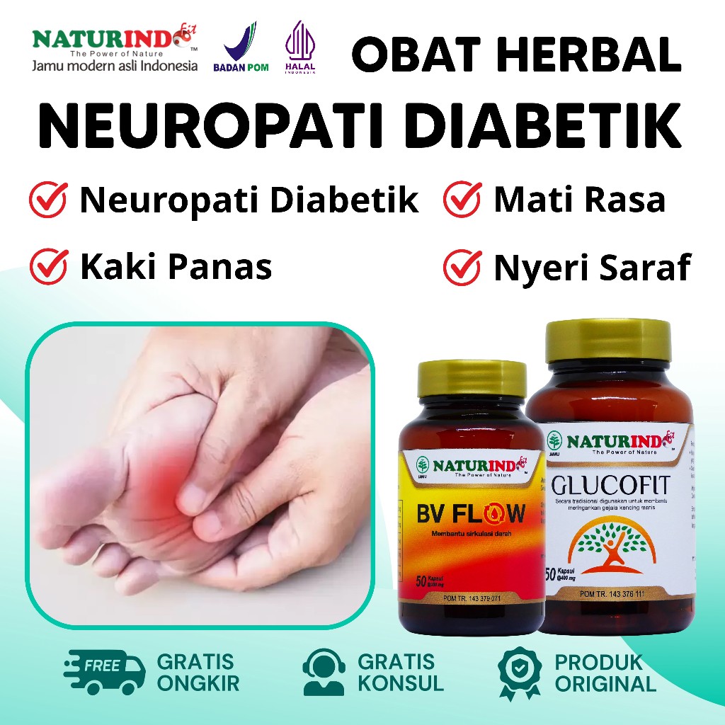 Jual Obat Kaki Panas Neuropati Diabetik Terasa Terbakar Diabetes Syaraf