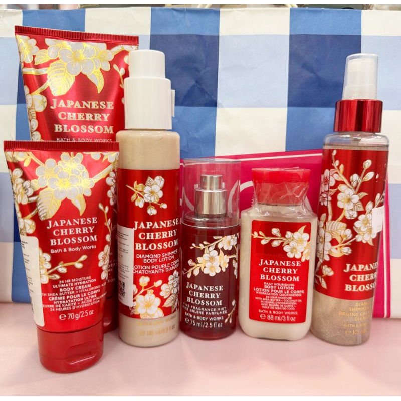 Jual Bbw Bath And Body Works Japanese Cherry Blossom Series Ori