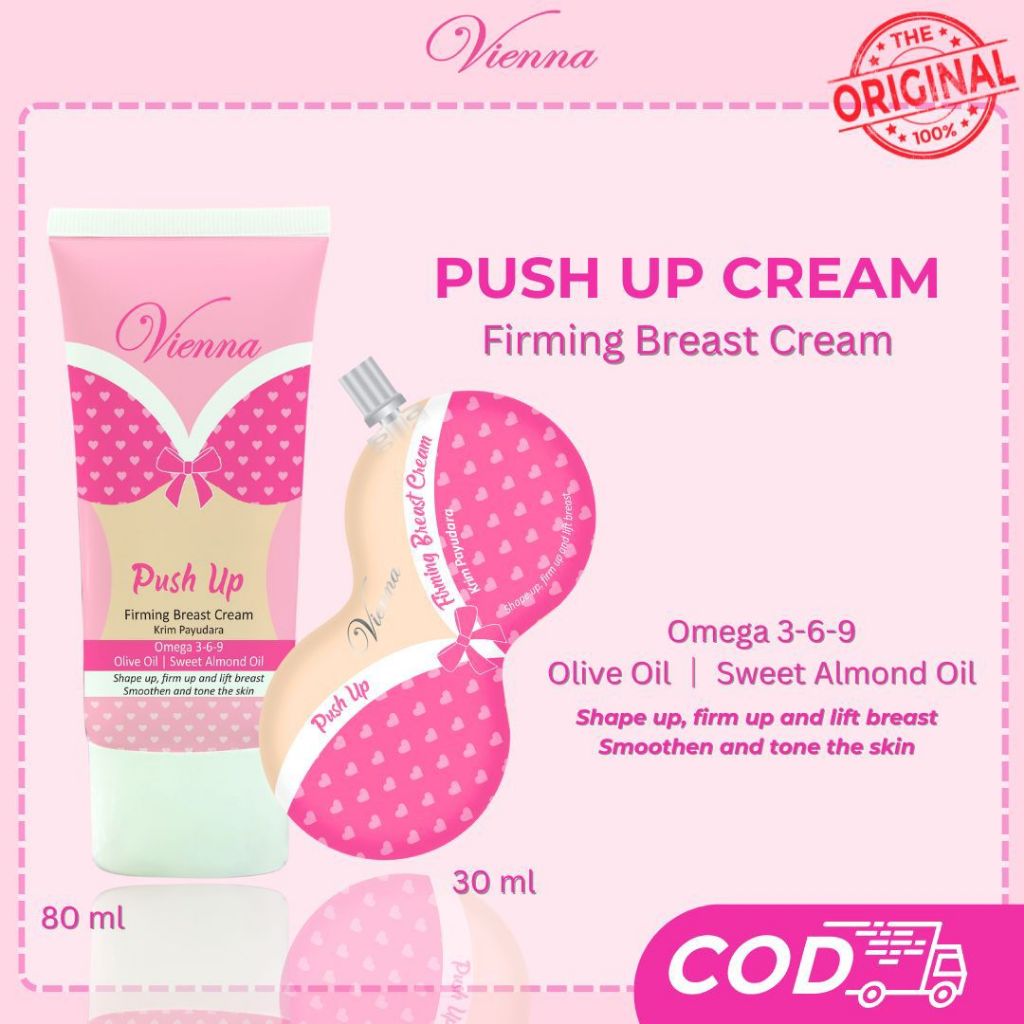 Jual VIENNA FIRMING BREAST CREAM PUSH UP 30ML SACHET Shopee Indonesia