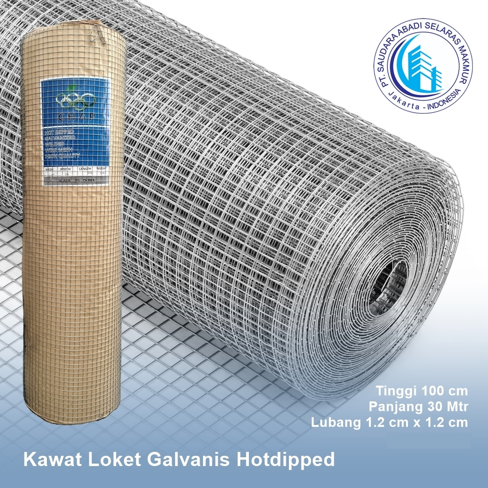 Jual Kawat Loket Patri 5519 Kawat Loket Galvanis Hot Dipped 5519 1