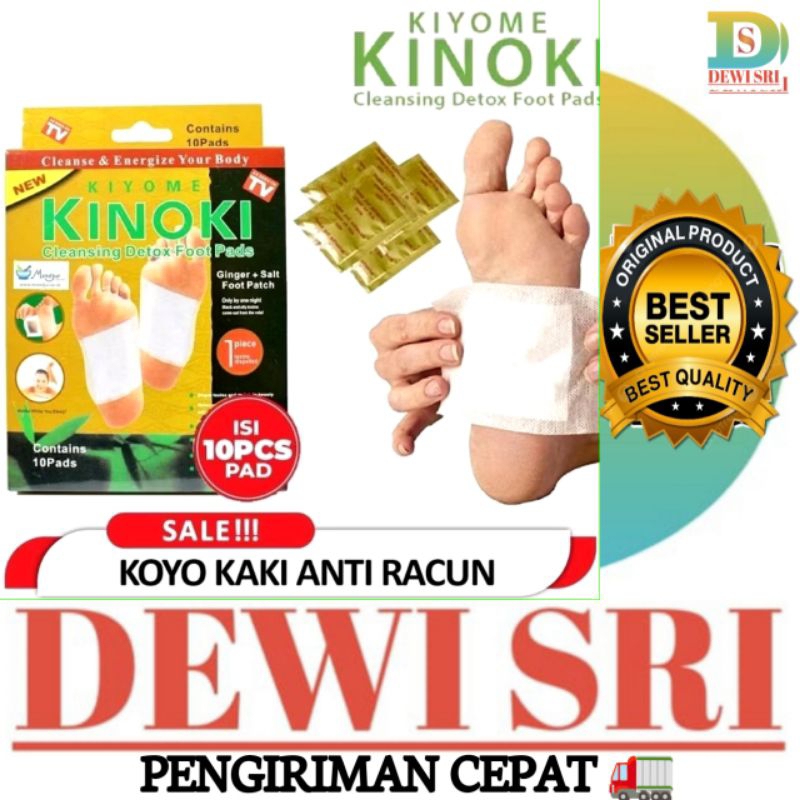 Jual Koyo Kinoki Gold Original Detox Penyerap Racun Tubuh Box