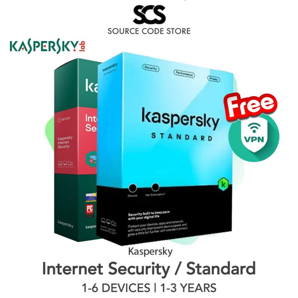 Jual Antivirus Kaspersky Internet Security Standard ORIGINAL Latest