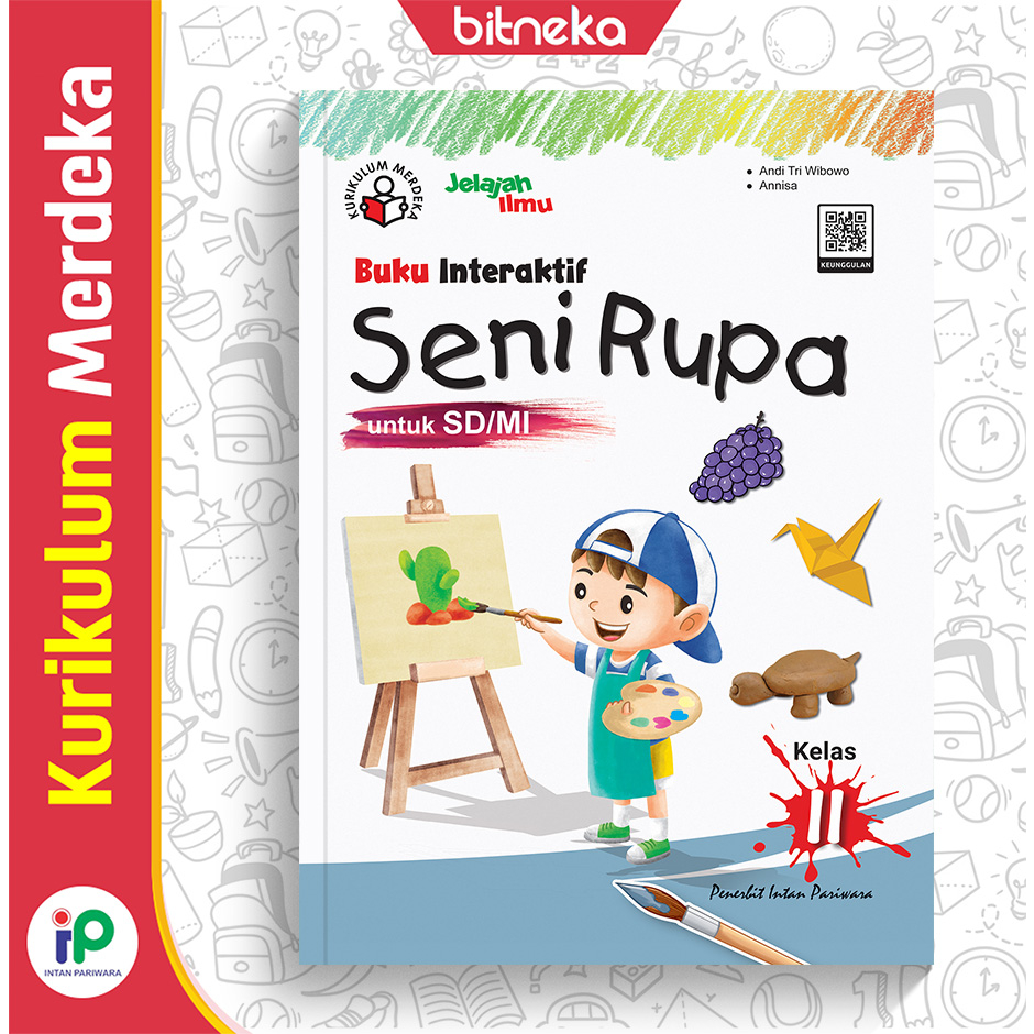 Jual Buku Siswa Pendamping Buku Interaktif Seni Rupa SD MI Kelas 2