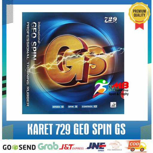 Jual Karet Pingpong Tenis Meja 729 GS Geo Spin Shopee Indonesia