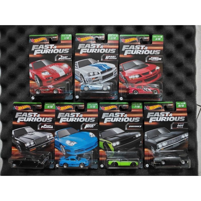 Jual Hot Wheels Fnf Wave Nissan Skyline Mazda Rx Lancer Evo