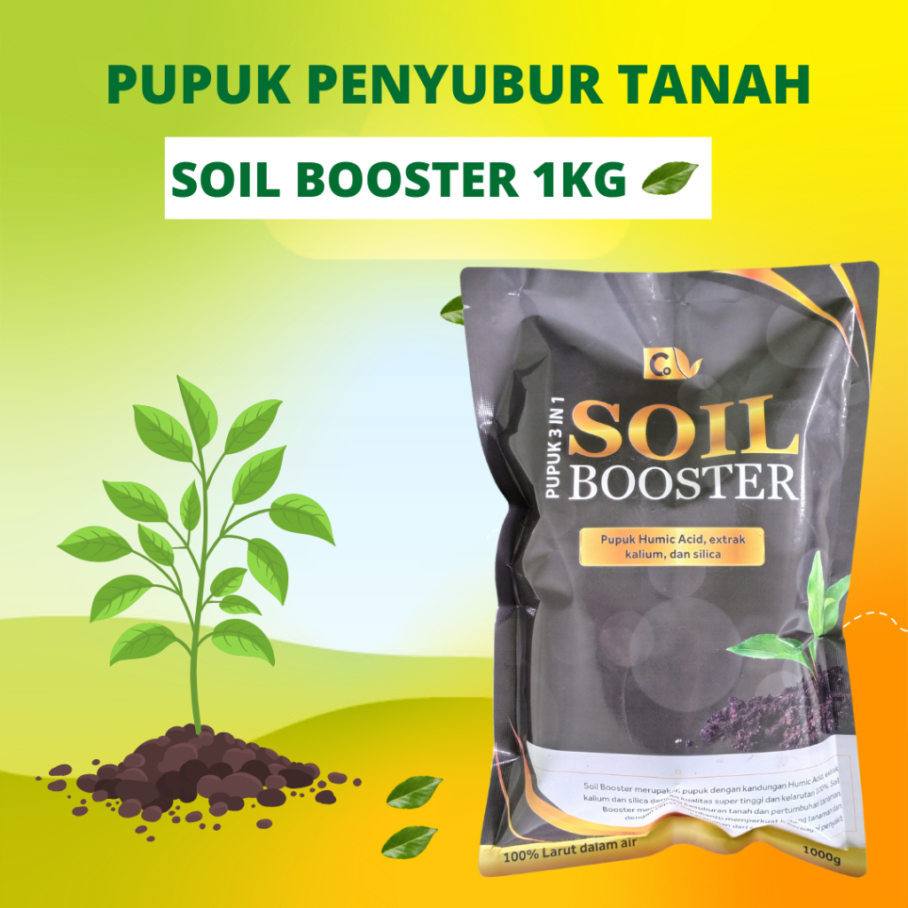 Jual Pupuk Penyubur Tanah Soil Booster Kg Pupuk Humic Acid Pupuk