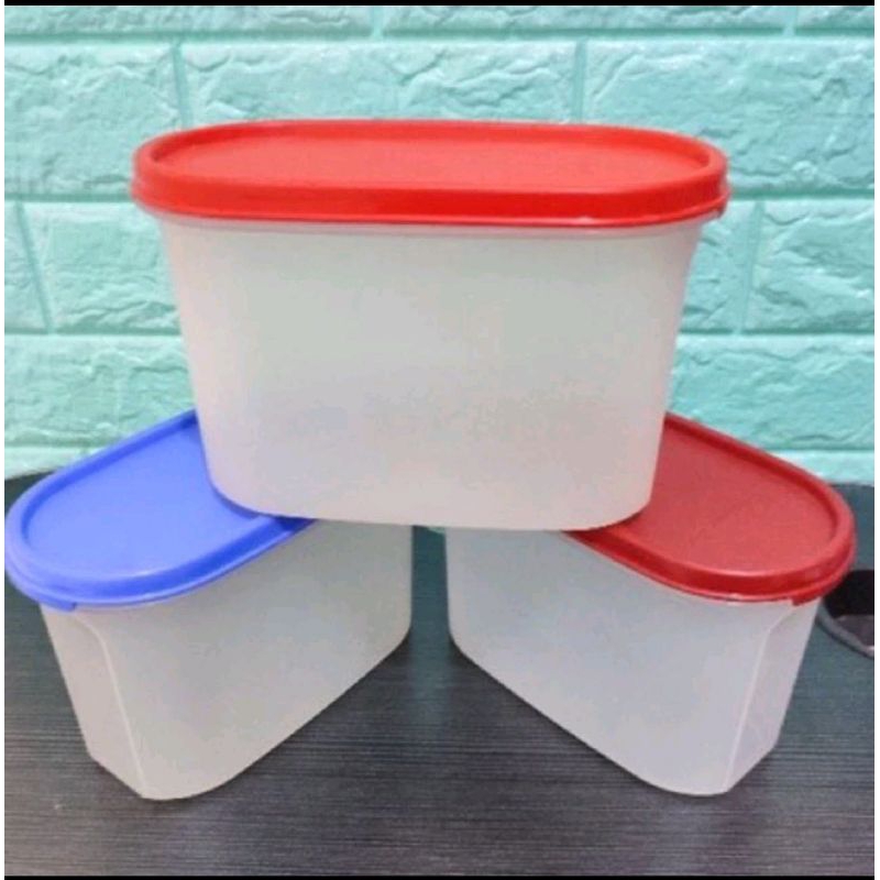 Jual Toples Oval Tupperware Kapasitas 500 1 1 Dan 1 7 Original Second