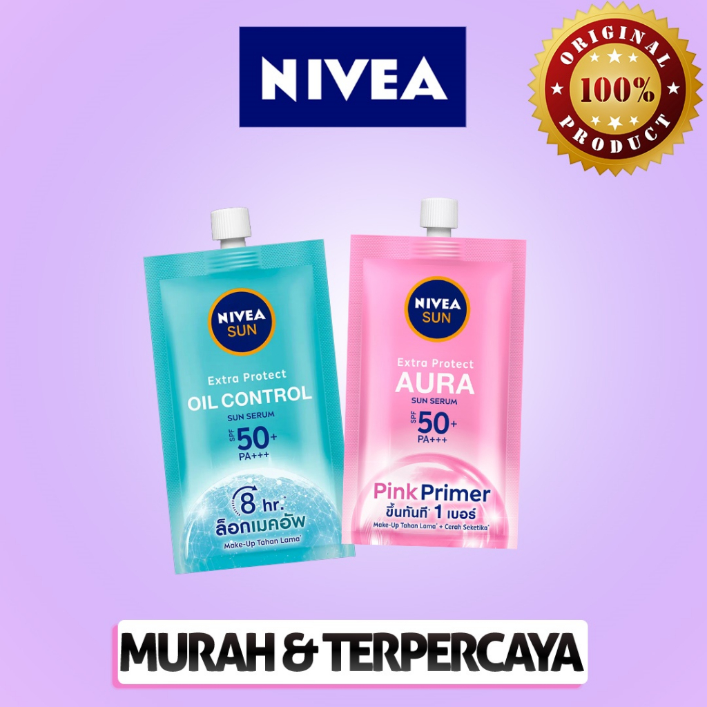 Jual NIVEA SUN SERUM EXTRA PROTECT SPF50 PA 7ML SACHET Shopee