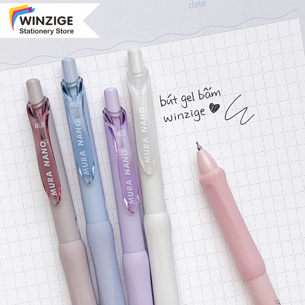 Jual Winzige Mura Pcs Pulpen Gel Aesthetic Mm Pulpen Lucu