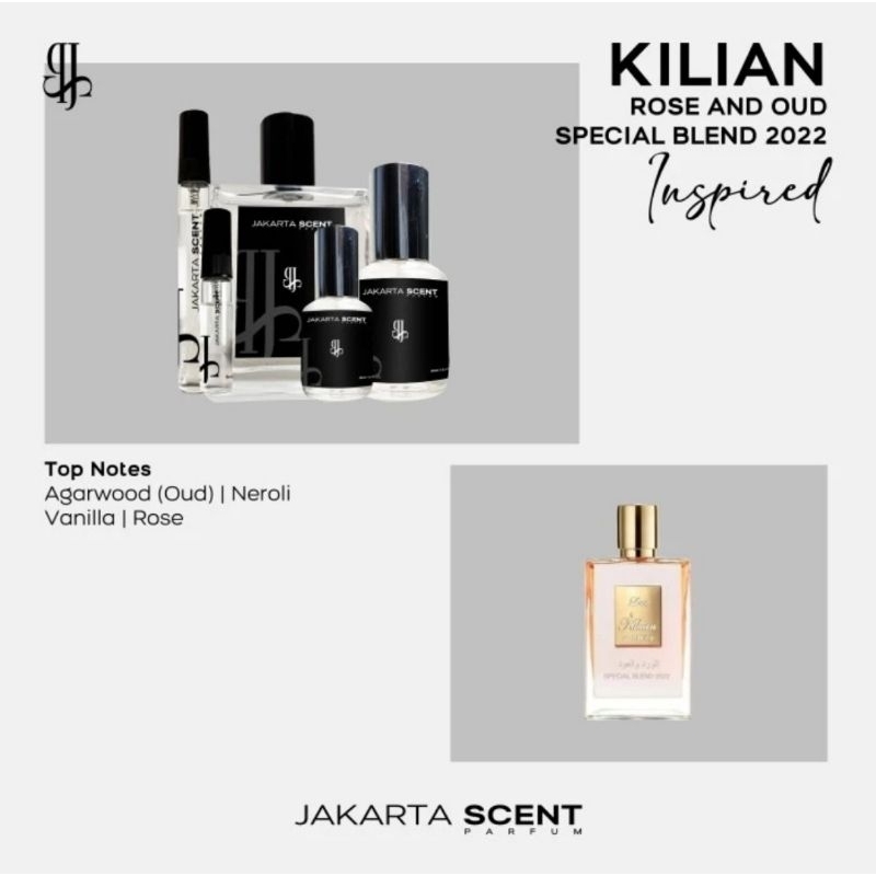 Jual Js Parfum Inspired By Kilian Rose And Oud Special Blend For Women