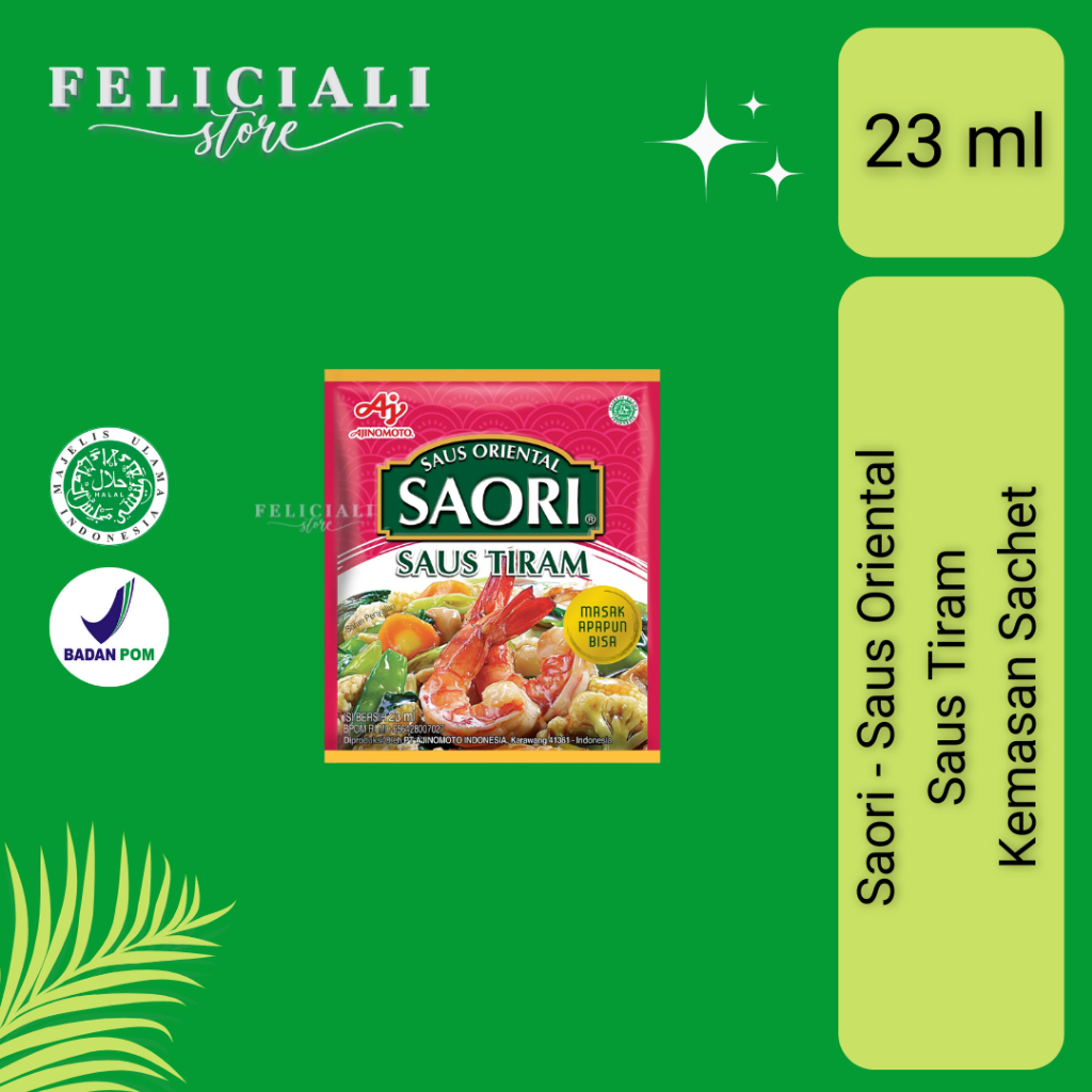 Jual Saori Saus Oriental Saus Tiram Kemasan Sachet Ml