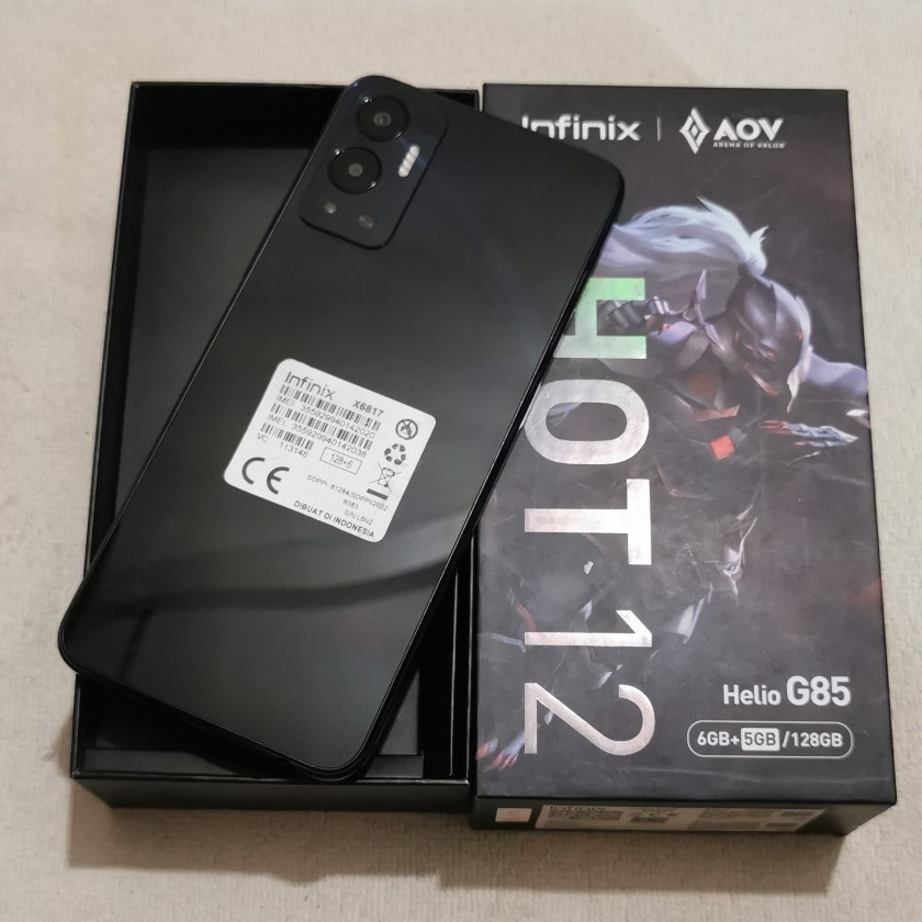 Jual Infinix Hot Gb Second Fullset Bergaransi Shopee Indonesia