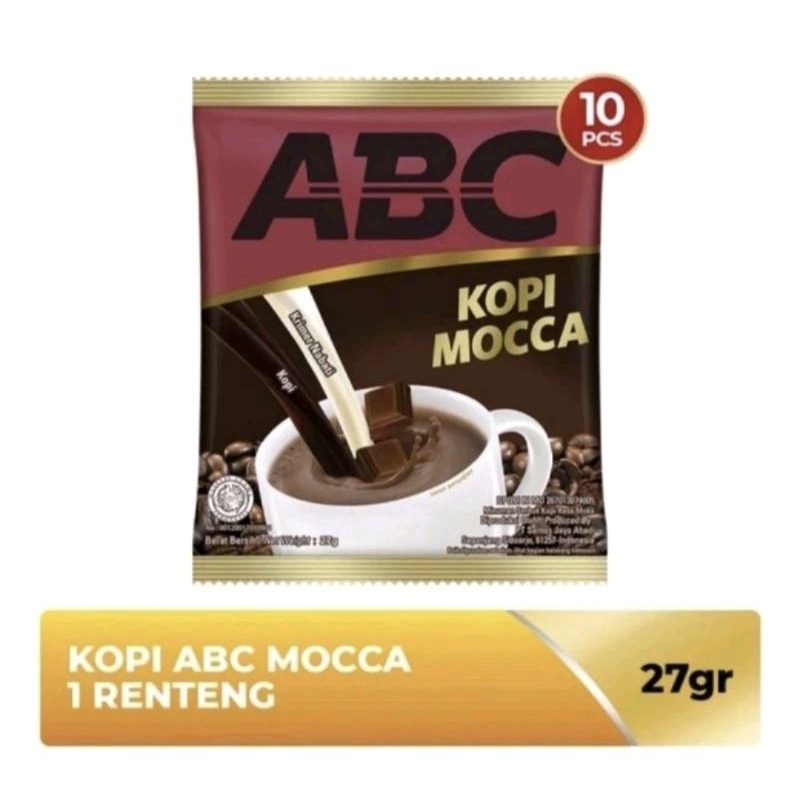 Jual Kopi Abc Mocca G Renceng Sachet Shopee Indonesia