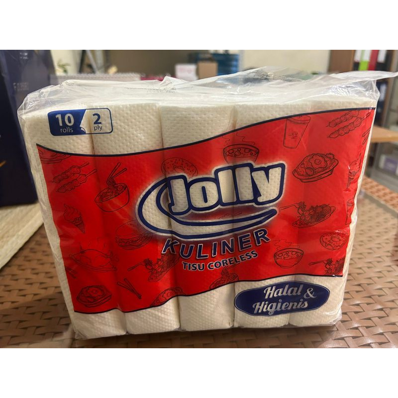 Jual Jolly Tisu Tissue Kuliner Coreless 2 Ply Isi 10 Roll Shopee