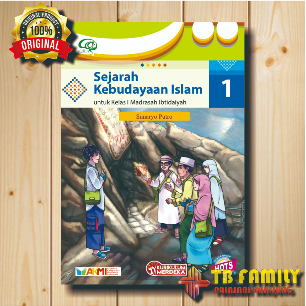 Jual Aqila Buku Paket SD MI Kelas 1 Kurikulum Merdeka Madrasah