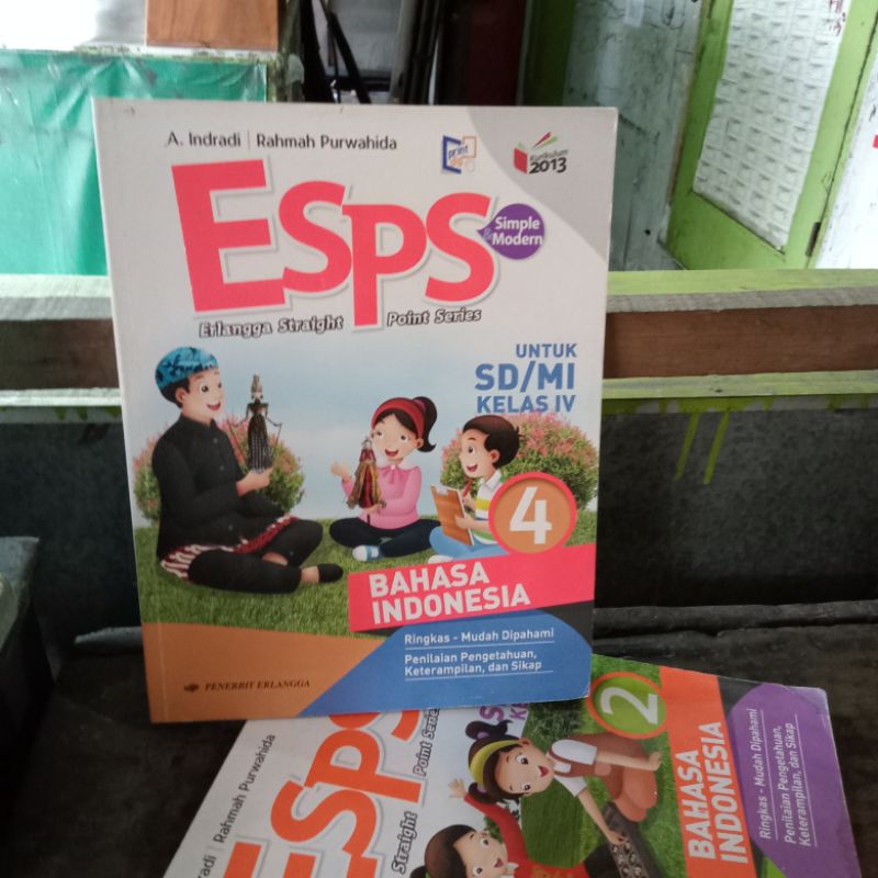 Jual Buku Esps Bahasa Indonesia Sd Mi Kelas Iv Kurikulum