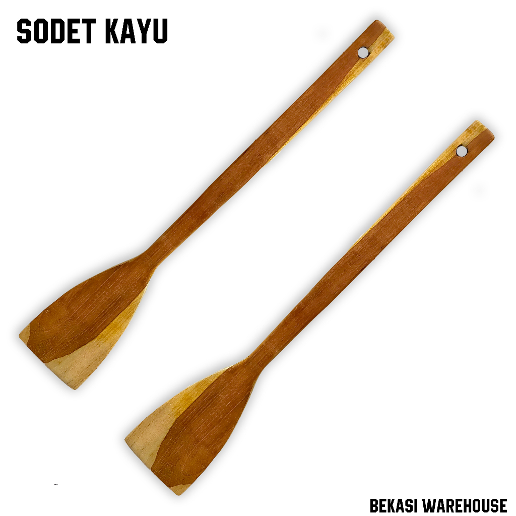 Jual SPATULA JUMBO KAYU JATI ANTI JAMUR PREMIUM SODET KAYU JATI