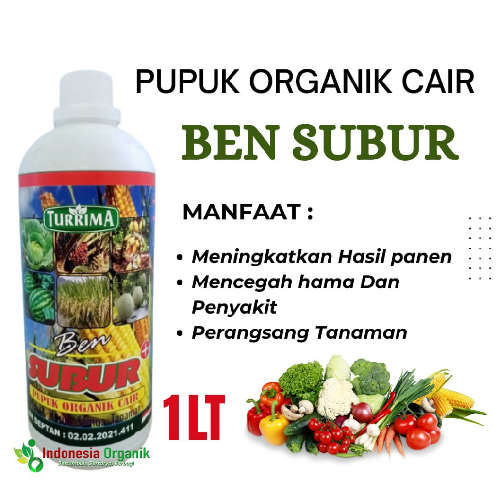 Jual Pupuk Organik Cair Buah Dan Sayuran 1 Liter Nutrisi Terbaik Untuk