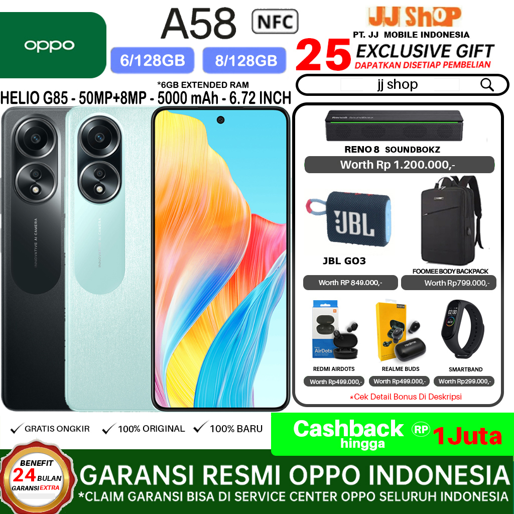 Jual Oppo A Nfc Gb Gb G Ram Gb Gb Rom Gb Garansi