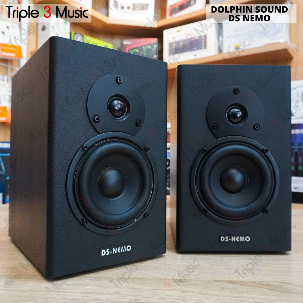 Jual Dolphin Sound DS NEMO DS Nemo Speaker Monitor 4 Inch Pair Penerus