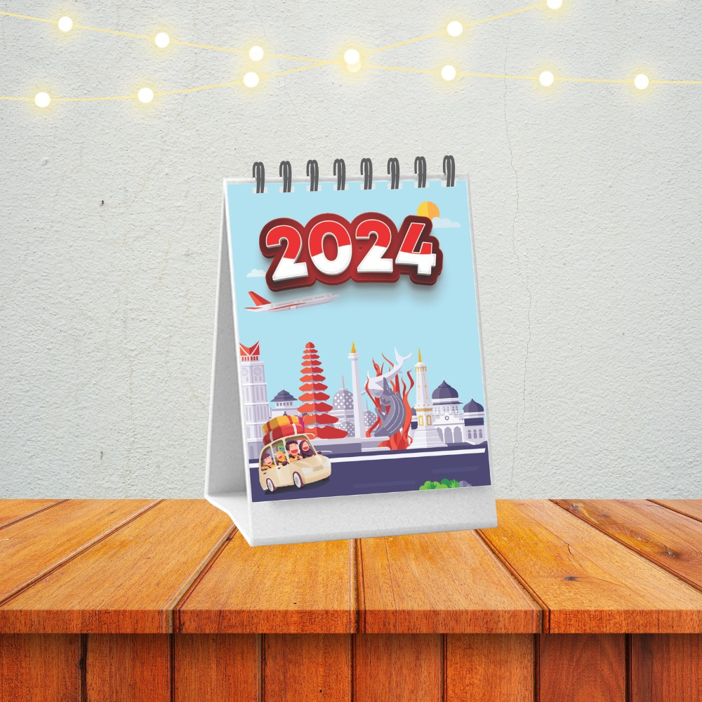 Jual KALENDER 2024 MINI KALENDER MEJA MINI Kalender Meja Estetik 2024