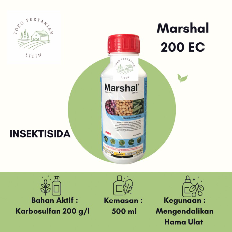 Jual Marshal Ec Ml Insektisida Mengendalikan Hama Ulat