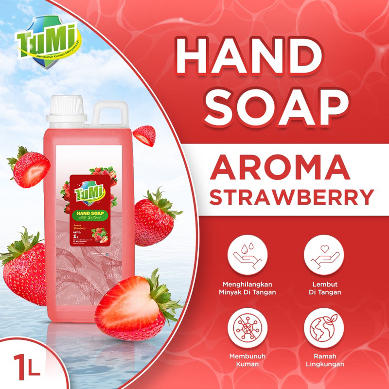 Jual Sabun Cuci Tangan Antibacterial Jerigen 1 Liter Wangi Aroma