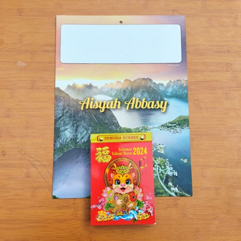 Jual Kalender Harian Sobek Medium Satu Set Papan Tatakan Kalender