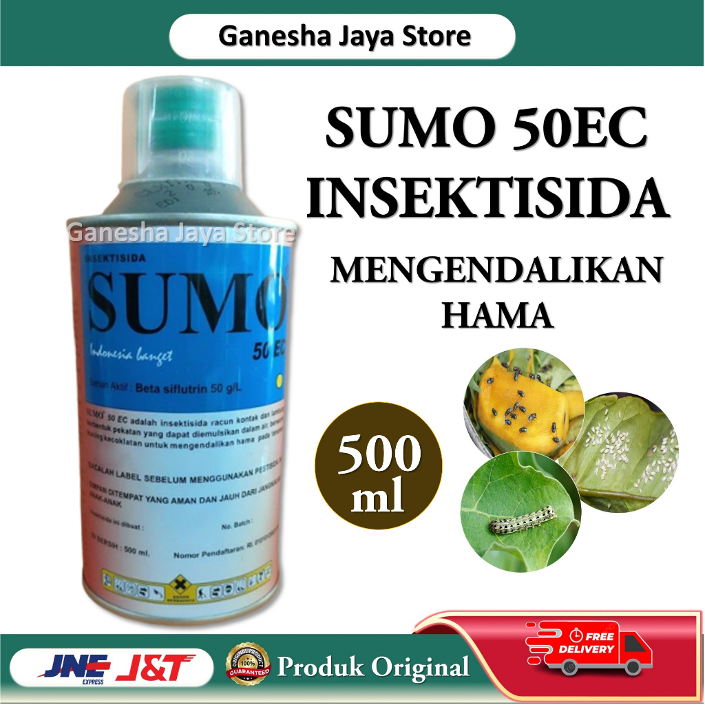 Jual SUMO 50EC INSEKTISIDA 500ml INSEKTISIDA KONTAK INSEKTISIDA