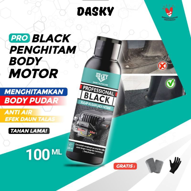 Jual DASKY Black Magic Penghitam Body Motor Mobil Permanen Anti