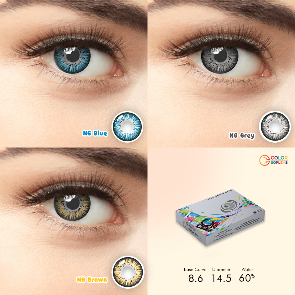 Jual Softlens Colors Next Generation Normal Minus DIA 14 5mm Shopee