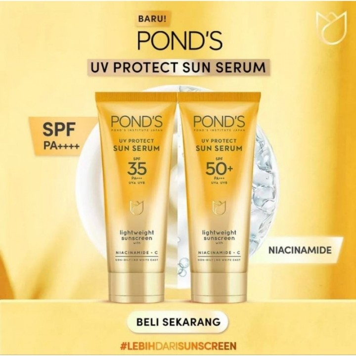 Jual Ponds Uv Protect Sun Serum Spf Spf Pa Uva Uvb