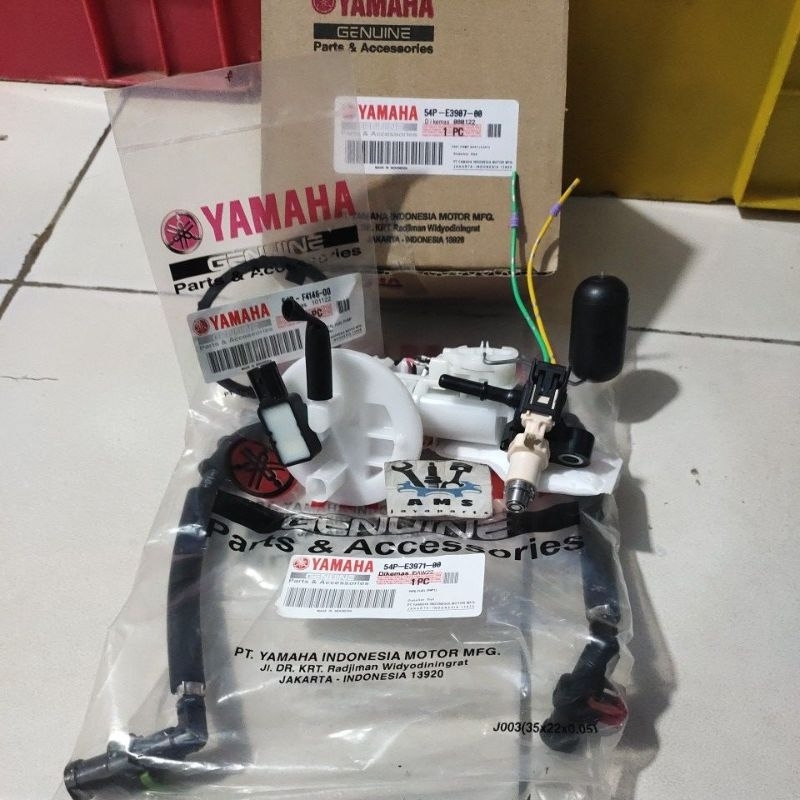 Jual Paket Fuel Pump Selang Injeksi Injektor 54P Yamaha Mio J M3 Soul