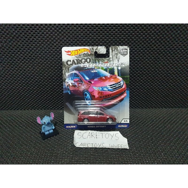 Jual Hot Wheels Honda Odyssey Merah Red Cargo Carriers Carrier Premium