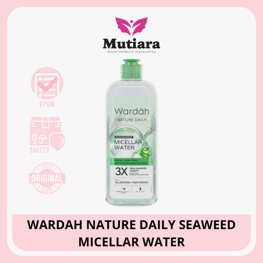 Jual Wardah Nature Daily Aloe Seaweed Micellar Water Shopee Indonesia