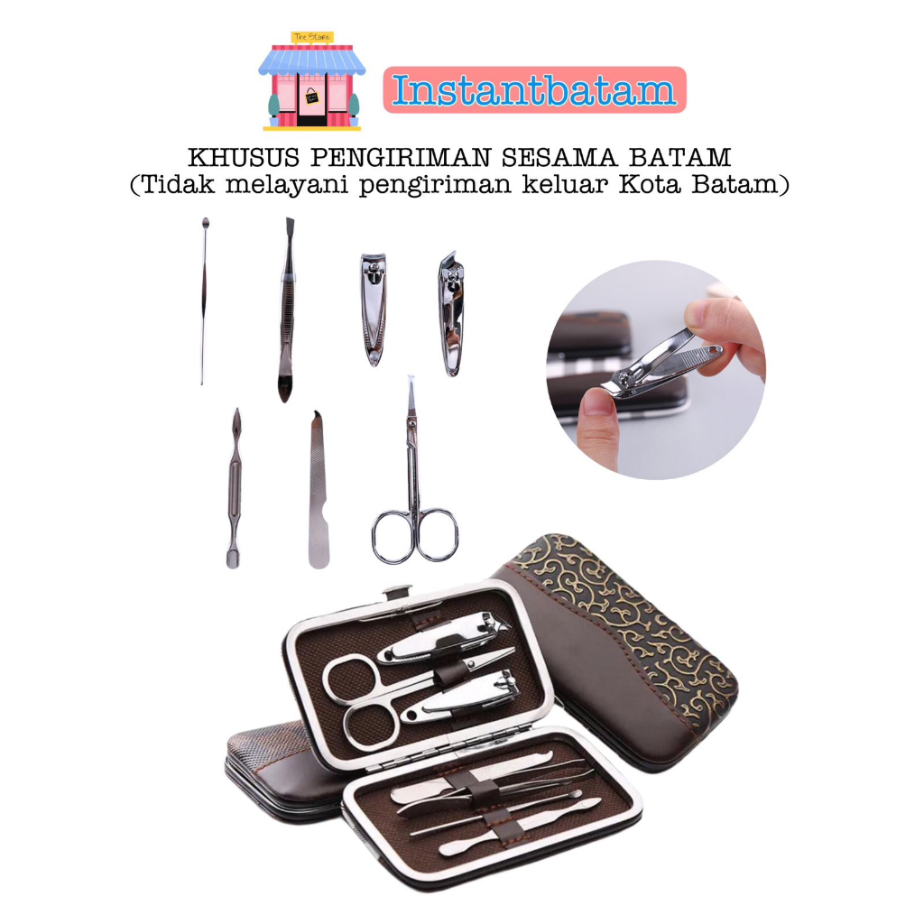 Jual 154 Menicure Set 7 In 1 Pedicure Set Gunting Kuku Set Manicure