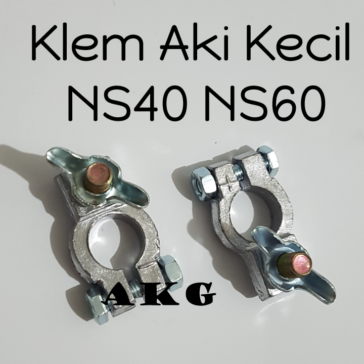 Jual Terminal Accu Klem Kepala Aki Timah Mobil Lobang Kecil NS40 NS60